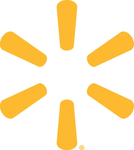 Walmart Logo Example for responsive logo design with Icon only