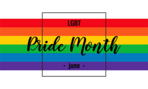 Pride month background